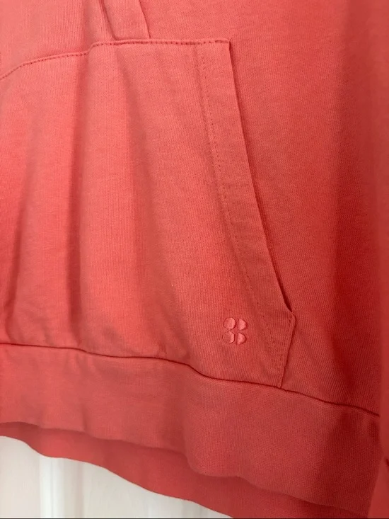 Sweaty Betty After Class Hoodie Sweatshirt Coral Women’s Medium - Picture 3 of 8